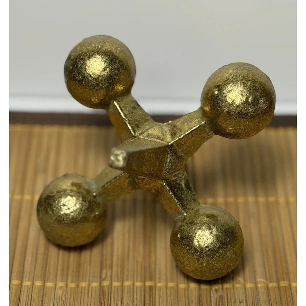 Gold Finish Jacks Jax Rustic Farmhouse Home Decor Paperweight